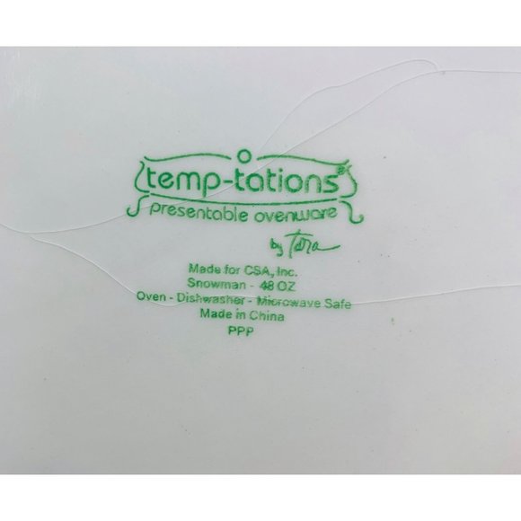 Christmas Decor Holiday Party by Temptations Teapot Snowman Set 3 Mugs Lids VNTG - Picture 10 of 10